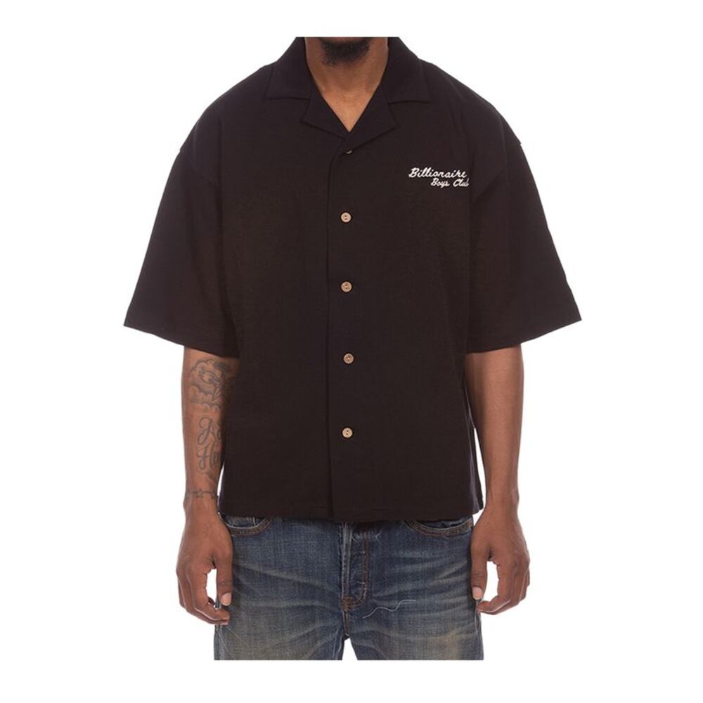 Billionaire Boys Club Shirt Tranquil Mens Black 861-2604
